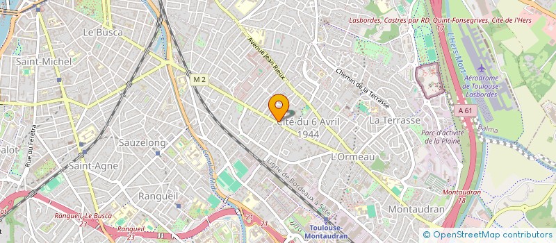 localisation de l'entreprise B2AP IMMOBILIER à TOULOUSE