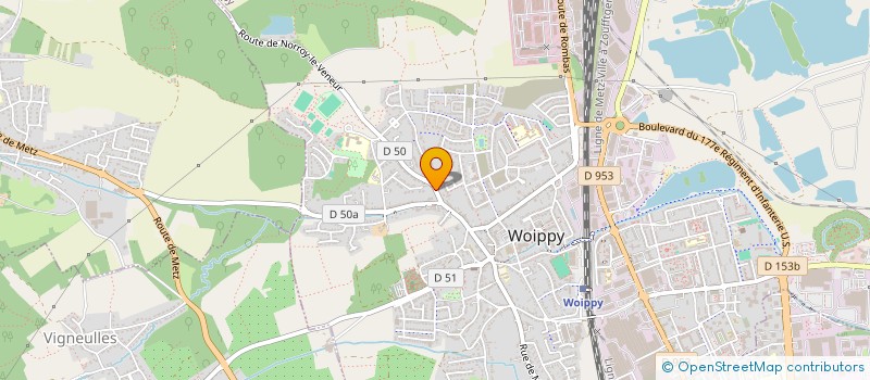 localisation de l'entreprise B2AS à WOIPPY