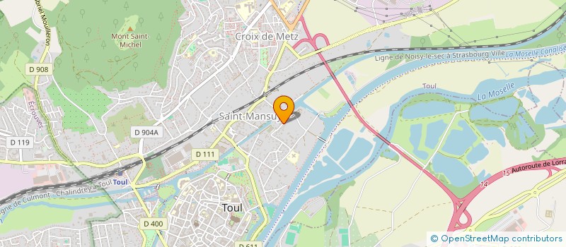 localisation de l'entreprise B2B  TOUL