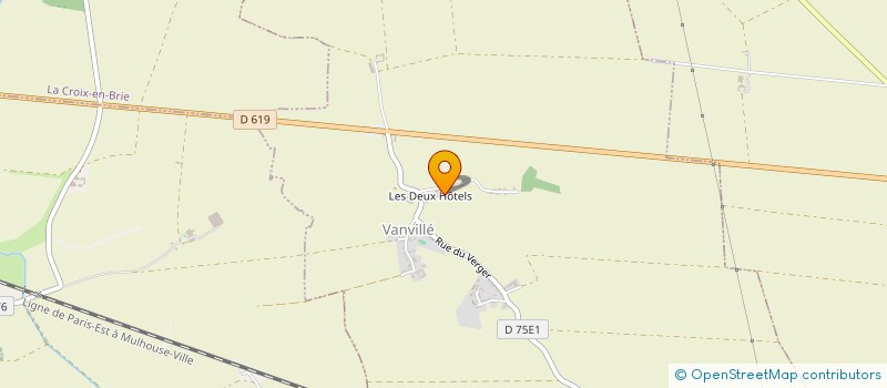 localisation de l'entreprise B2B  VANVILLE