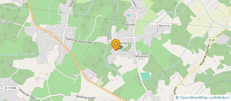 localisation de l'entreprise B2B  SADIRAC