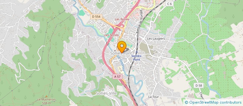 localisation de l'entreprise B2B CORP  SOLLIES-VILLE