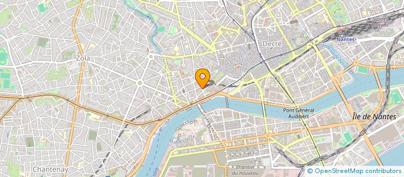 localisation de l'entreprise B2B FINANCE à NANTES