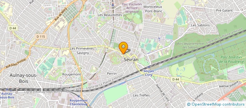 localisation de l'entreprise B2B I-T à SEVRAN