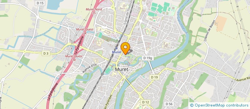 localisation de l'entreprise B2B IMMOBILIER  MURET