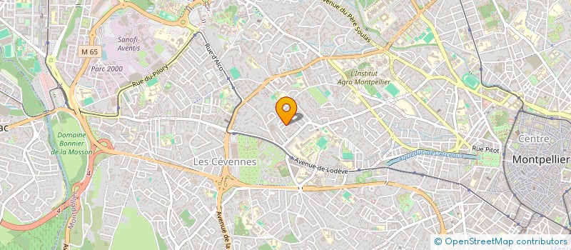 localisation de l'entreprise B2B PROTECTION à MONTPELLIER