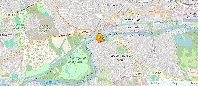 localisation de l'entreprise B2B REAL ESTATE à GOURNAY-SUR-MARNE