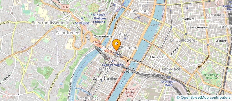 localisation de l'entreprise B2BA à LYON