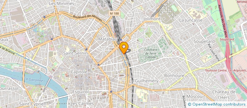 localisation de l'entreprise B2BPLAST à TOULOUSE