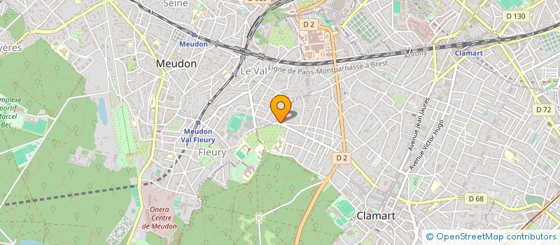 localisation de l'entreprise B2C à CLAMART