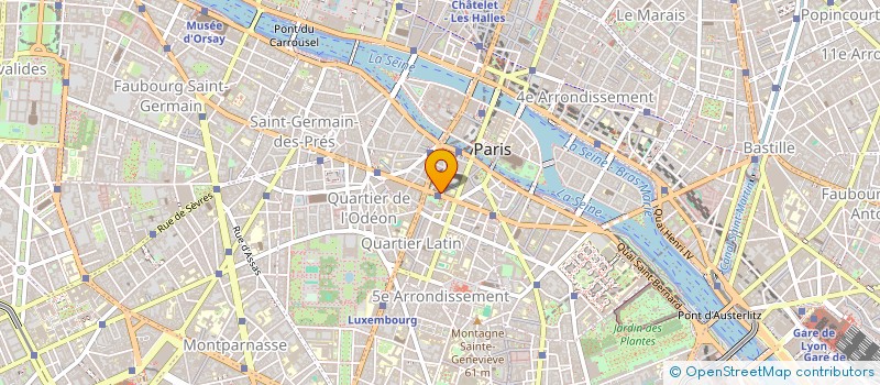 localisation de l'entreprise B2C  PARIS