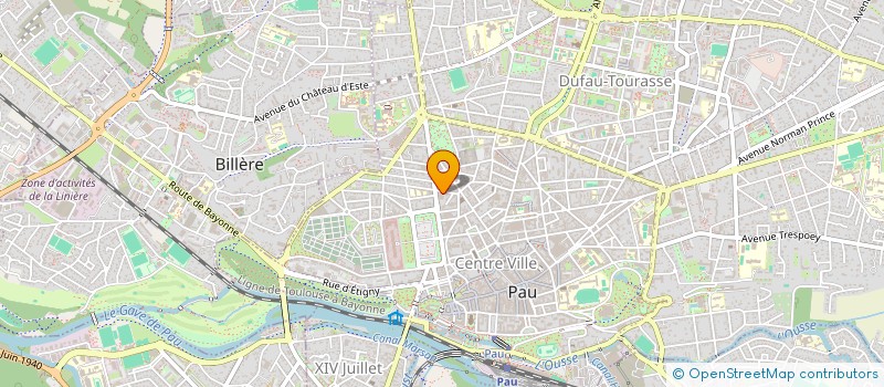 localisation de l'entreprise B2C à PAU