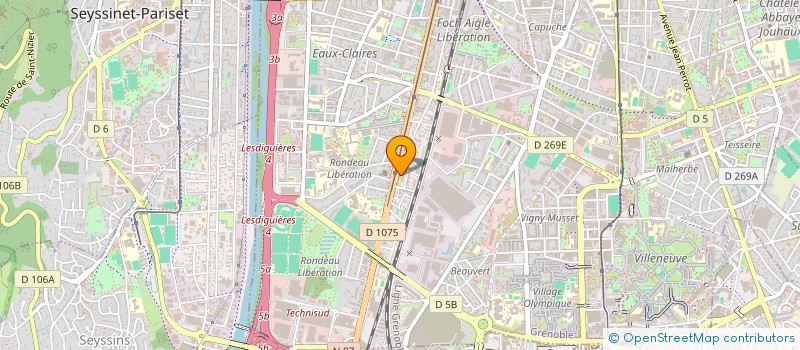 localisation de l'entreprise B2C à GRENOBLE