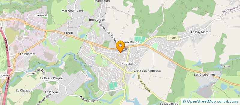 localisation de l'entreprise B2C à FEYTIAT