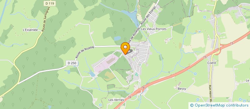 localisation de l'entreprise B2C BENOIT CHAUVOT CONCEPTION à PERRECY-LES-FORGES
