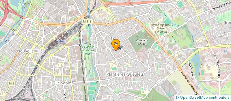 localisation de l'entreprise B2C BUREAU COORDINATION DES CONSTRUCTION  METZ