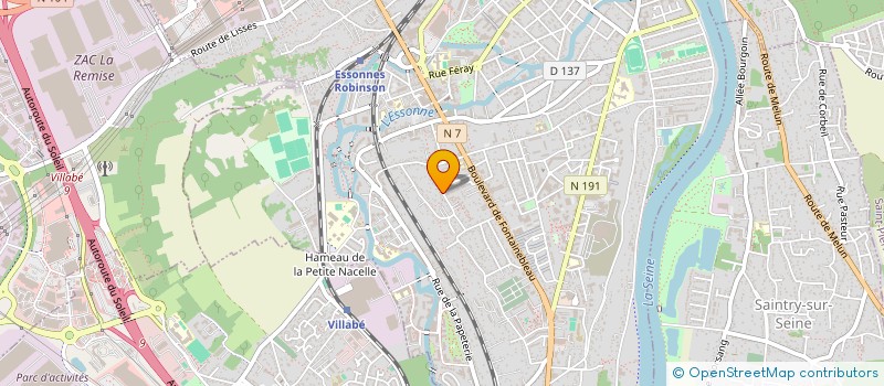 localisation de l'entreprise B2C CONSEIL à CORBEIL-ESSONNES