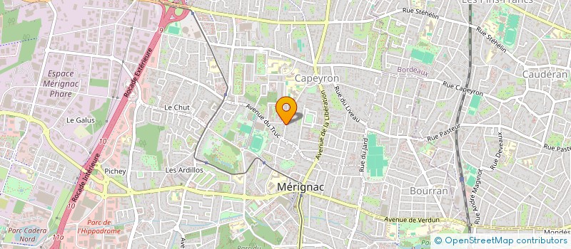 localisation de l'entreprise B2C EVENT  MERIGNAC