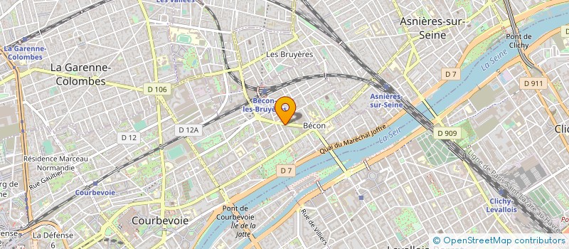 localisation de l'entreprise B2C FORT ENJEU à COURBEVOIE