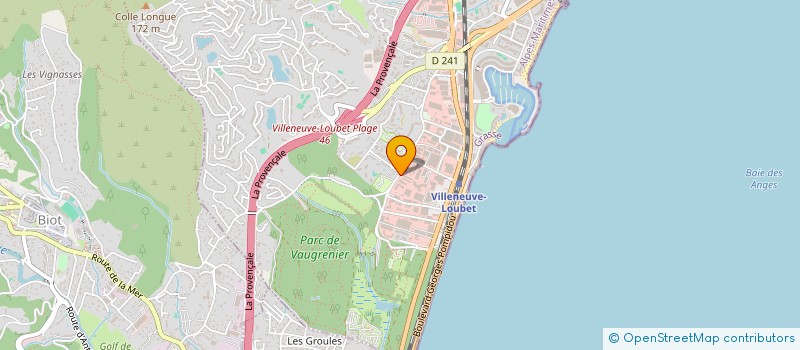localisation de l'entreprise B2C REAL ESTATE à VILLENEUVE-LOUBET