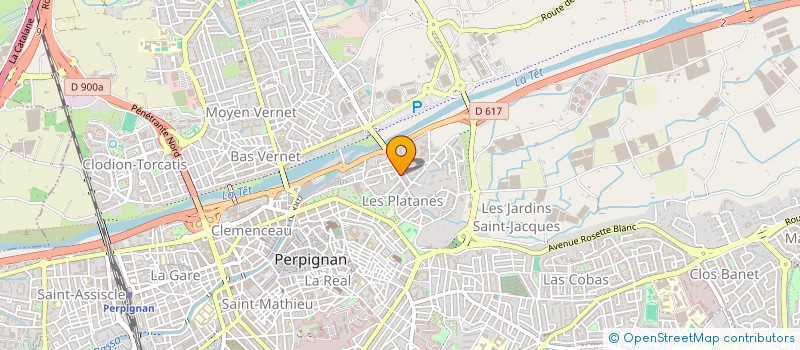 localisation de l'entreprise B2CD à PERPIGNAN