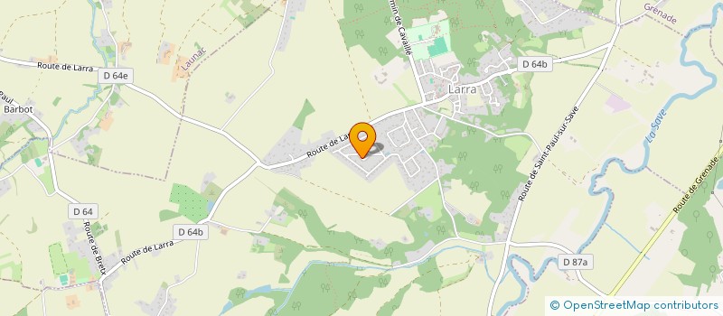 localisation de l'entreprise B2E31 à LARRA