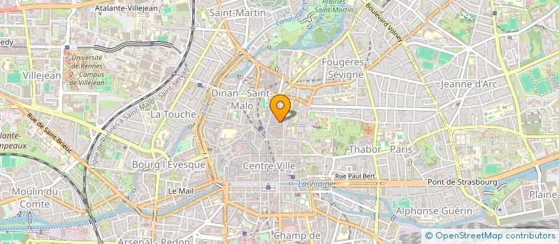 localisation de l'entreprise B2F  RENNES
