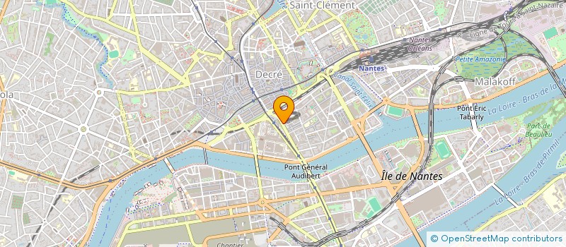 localisation de l'entreprise B2FR à NANTES