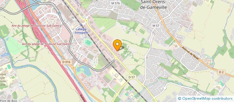 localisation de l'entreprise B2G BANYAN  LABEGE