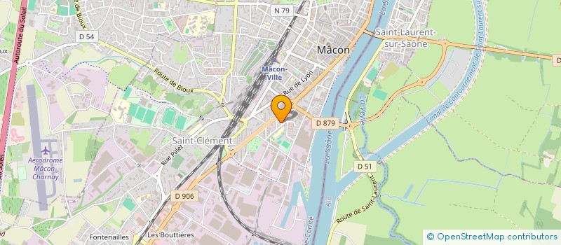 localisation de l'entreprise B2G SARL  MACON