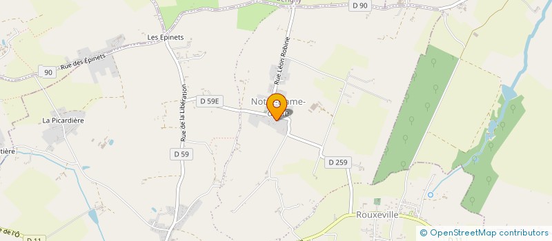 localisation de l'entreprise B2GE  SAINT-JEAN-D'ELLE