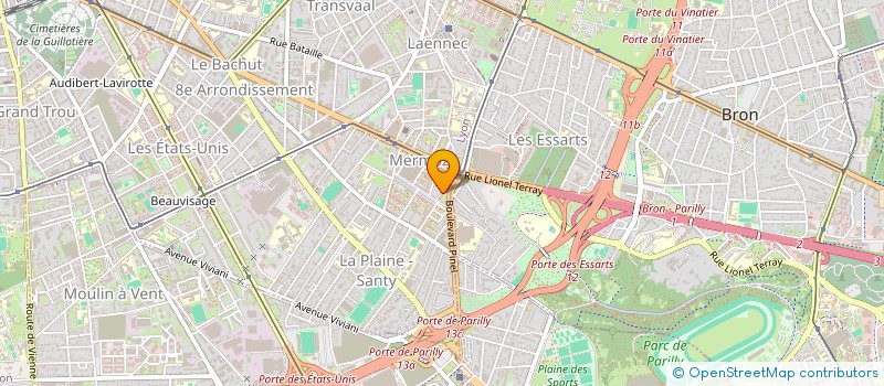 localisation de l'entreprise B2GROS  LYON