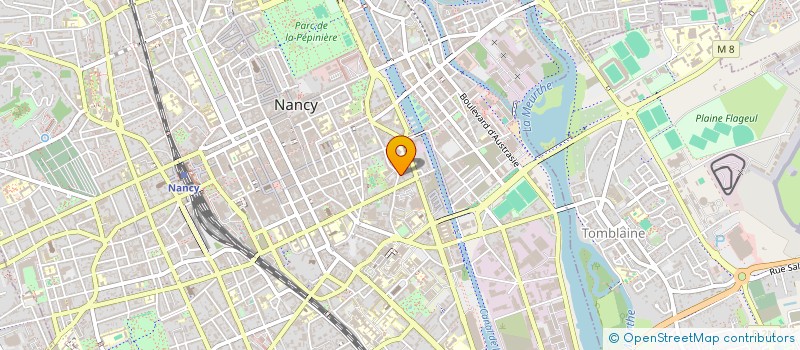 localisation de l'entreprise B2H JARDINIERS  NANCY