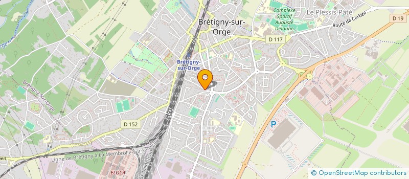 localisation de l'entreprise B2HM à BRETIGNY-SUR-ORGE