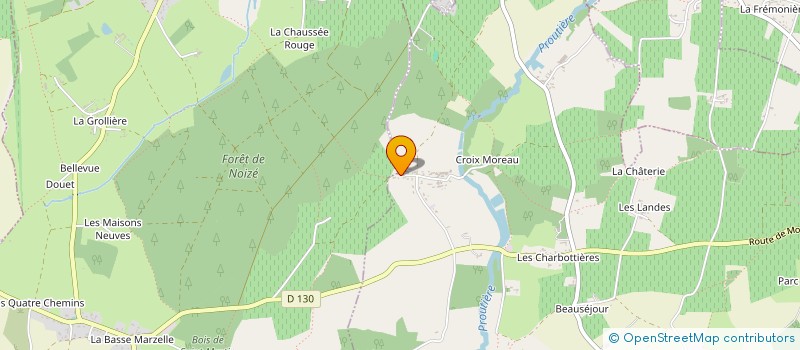 localisation de l'entreprise B2I SECURITE  BRISSAC LOIRE AUBANCE