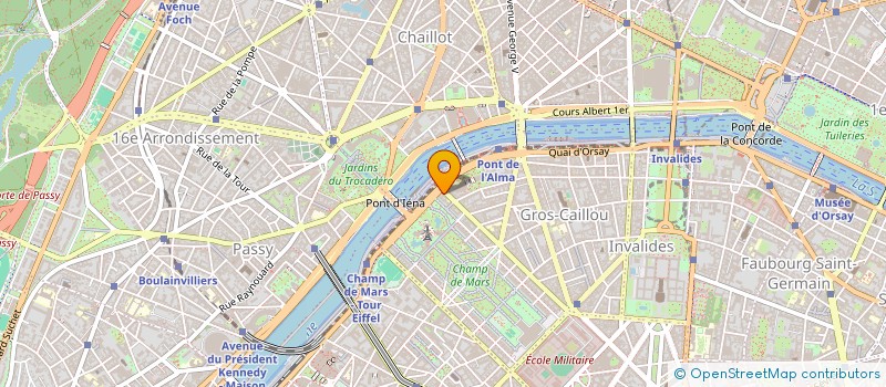 localisation de l'entreprise B2J  PARIS