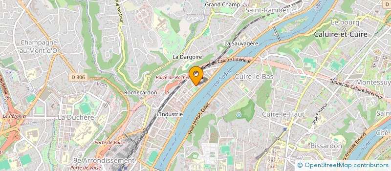 localisation de l'entreprise B2J  LYON