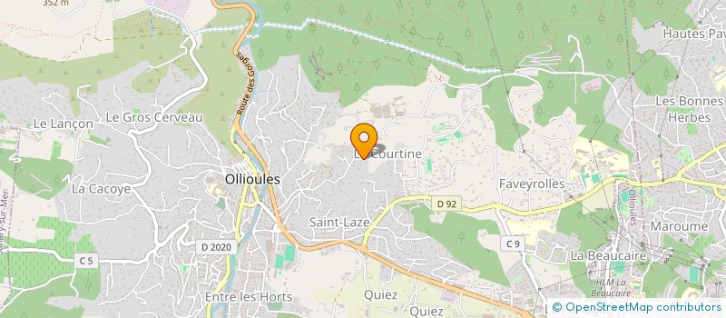 localisation de l'entreprise B2J CONSEIL à OLLIOULES