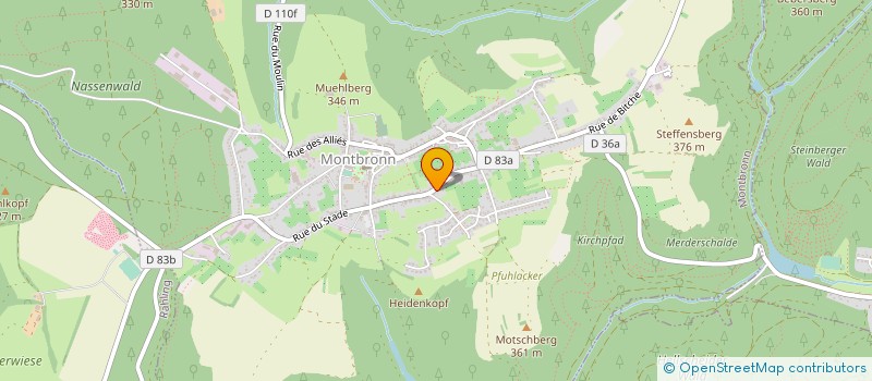 localisation de l'entreprise B2J IMMOBILIER  MONTBRONN