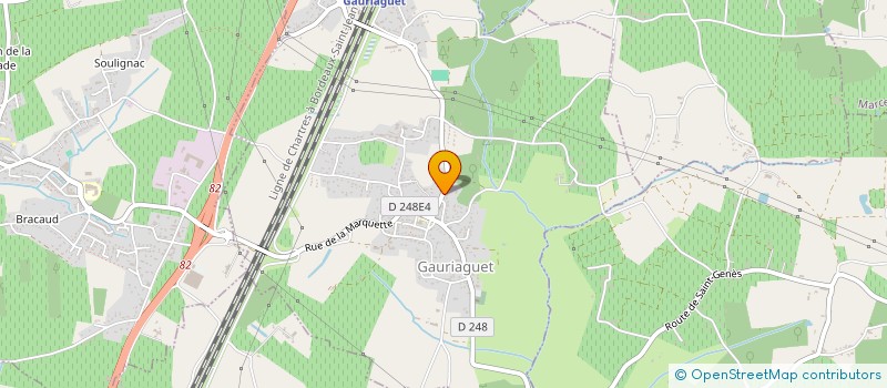 localisation de l'entreprise B2J MENUISERIE  GAURIAGUET