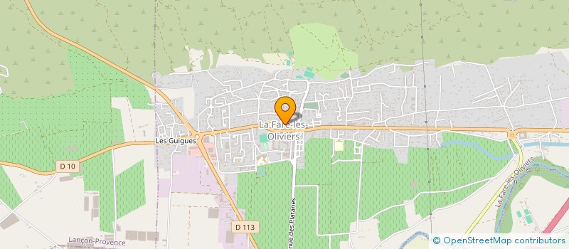 localisation de l'entreprise B2K ARLES  LA FARE-LES-OLIVIERS