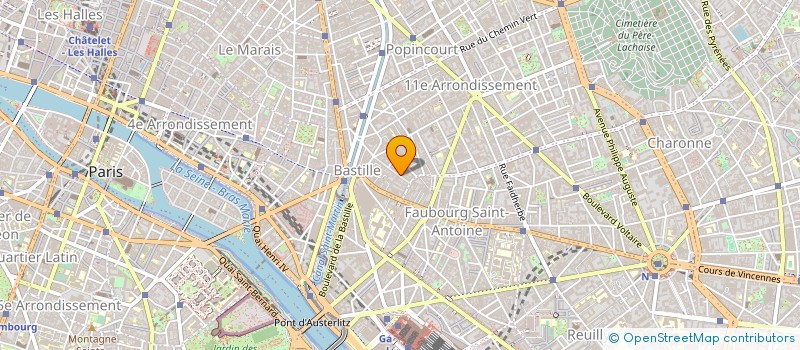 localisation de l'entreprise B2L  PARIS