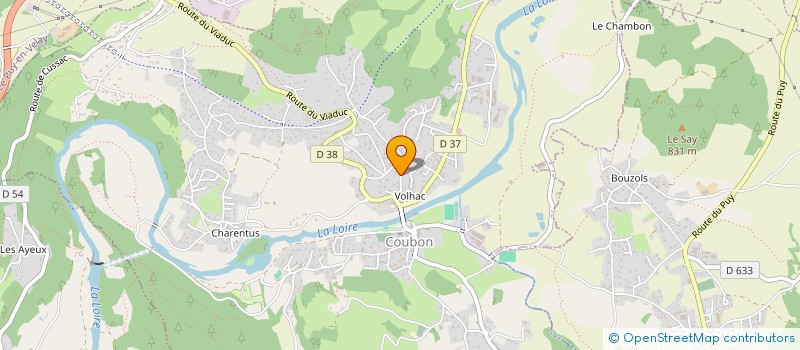 localisation de l'entreprise B2L  COUBON