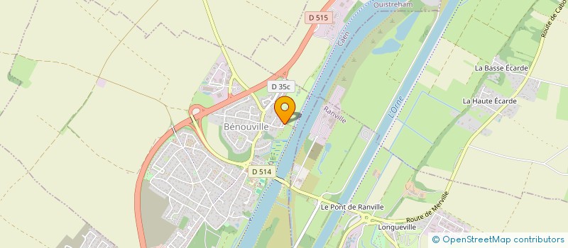 localisation de l'entreprise B2L  BENOUVILLE