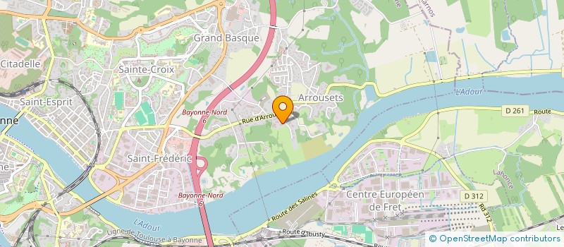 localisation de l'entreprise B2L INVEST à BAYONNE