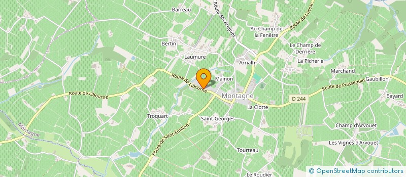 localisation de l'entreprise B2LENERGIES  MONTAGNE