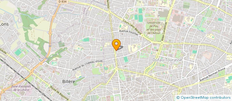 localisation de l'entreprise B2LG  SAINT-CASTIN