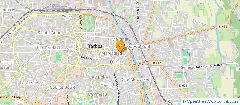 localisation de l'entreprise B2LR  TARBES