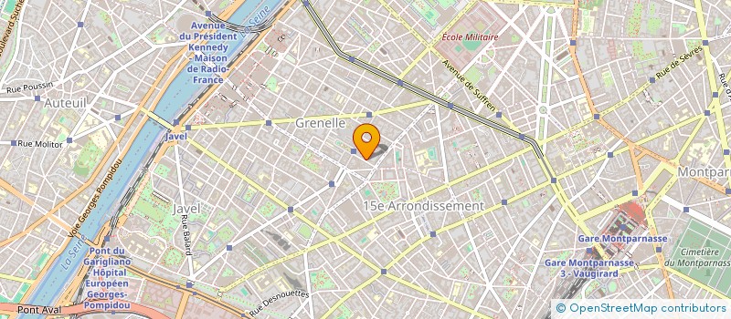 localisation de l'entreprise B2M DECO  PARIS