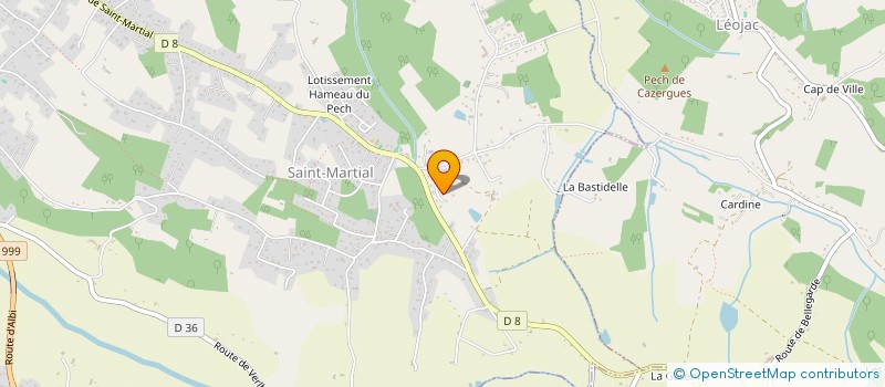 localisation de l'entreprise B2M DIGITAL  MONTAUBAN